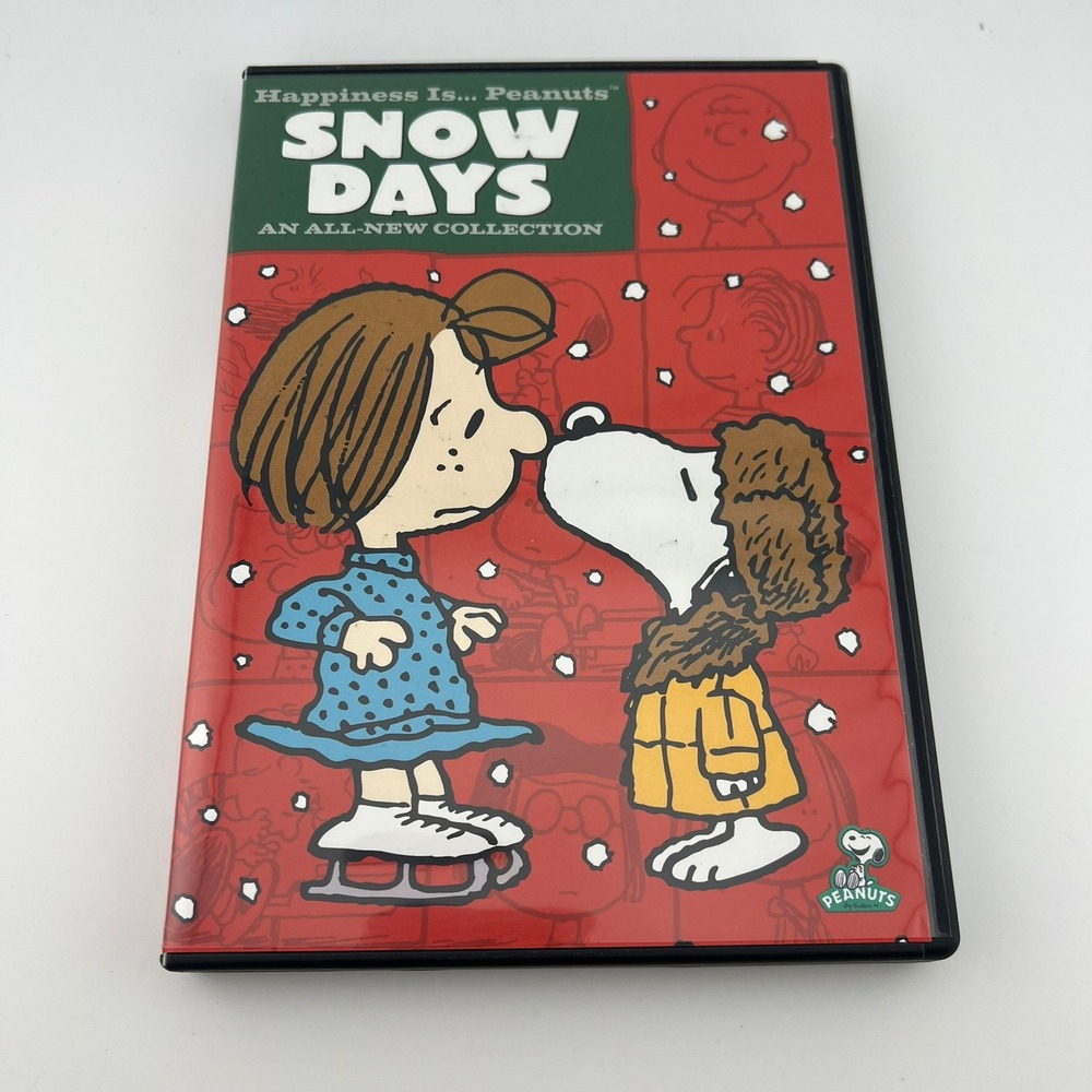 Happiness‎ Is Peanuts Snow Days DVD Snoopy Charlie Brown All-New Collection